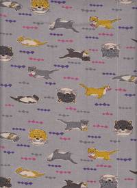 Reststück Wachstuch Otter grau67x110cm Reststück Wachstuch Otter grau67x110cm
