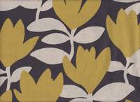 Wachstuch Tulip black Wachstuch Tulip black