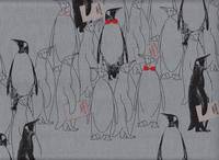 Wachstuch Pinguine hellblau Wachstuch Pinguine hellblau