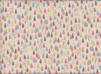 Wachstuch Bär creme Wachstuch Bär creme