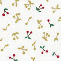 Wachstuch Kirschen klein weiß Wachstuch Kirschen klein weiß