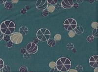 Wachstuch Tayutou Kumiame petrol Wachstuch Tayutou Kumiame petrol