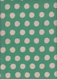 Reststück Wachstuch Natural dots seafoam 50cm Reststück Wachstuch Natural dots seafoam 50cm