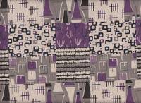 Wachstuch Block Patch lila Wachstuch Block Patch lila