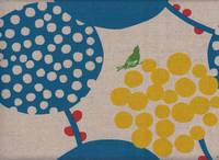 Wachstuch Echino Big berry blue Wachstuch Echino Big berry blue