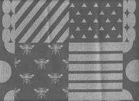 Wachstuch Echino Piece silver Wachstuch Echino Piece silver