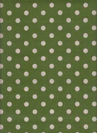 Wachstuch Punkte & Karo grün Doubleface Wachstuch Punkte & Karo grün Doubleface