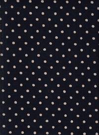 Wachstuch Dots navy Wachstuch Dots navy