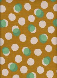 Wachstuch Shadow dots mustard Wachstuch Shadow dots mustard