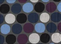 Wachstuch Punkte grau silber Wachstuch Punkte grau silber