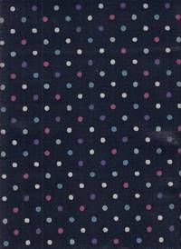 Wachstuch Dots blue