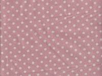 Wachstuch Punkte rosa doubleface Wachstuch Punkte rosa doubleface