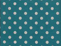 Wachstuch Punkte & Karo blau Doubleface Wachstuch Punkte & Karo blau Doubleface