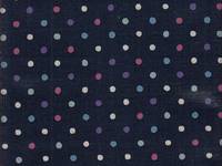 Wachstuch Dots blue Wachstuch Dots blue