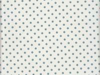 Wachstuch Punkte klein hellblau Wachstuch Punkte klein hellblau