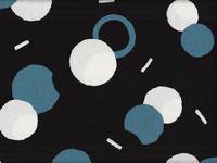 Wachstuch Punkte schwarz Wachstuch Punkte schwarz