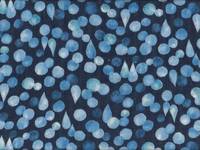 Wachstuch Dots and drops blue Wachstuch Dots and drops blue
