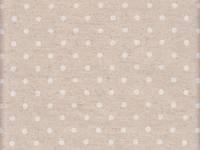 Wachstuch Dots natur weiß Wachstuch Dots natur weiß