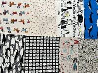 Wachstuch Restepaket 8 x Tiere Wachstuch Restepaket 8 x Tiere