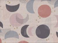 Wachstuch Moon & Star natur Wachstuch Moon & Star natur