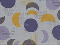 Wachstuch Moon & Star pale blue Wachstuch Moon & Star pale blue