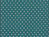 Wachstuch Punkte klein türkis Wachstuch Punkte klein türkis