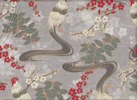 Wachstuch Onagadori grau Wachstuch Onagadori grau