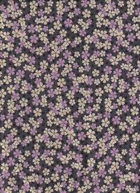 Wachstuch Sakura asanoha grau Wachstuch Sakura asanoha grau