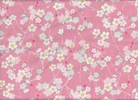 Wachstuch Ume rosa Wachstuch Ume rosa