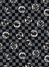 Wachstuch Ichimatsu & Motive grau Wachstuch Ichimatsu & Motive grau