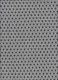 Wachstuch Asanoha weiß Wachstuch Asanoha weiß