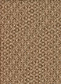 Wachstuch Asanoha beige-braun Wachstuch Asanoha beige-braun