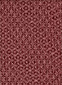 Wachstuch Asanoha rot Wachstuch Asanoha rot