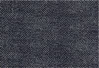 Wachstuch Samekomon indigoblau Wachstuch Samekomon indigoblau