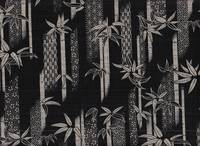 Wachstuch Hanatake schwarz Wachstuch Hanatake schwarz