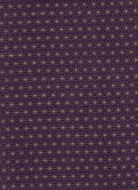 Wachstuch Asanoha lila gold Wachstuch Asanoha lila gold