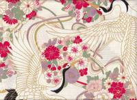 Wachstuch Hana Tsuru creme Wachstuch Hana Tsuru creme