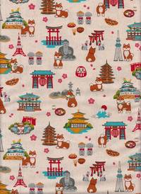 Wachstuch Shiba in Japan Wachstuch Shiba in Japan