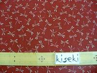 Wachstuch Libellen klein rot Wachstuch Libellen klein rot