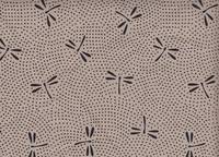 Wachstuch Libellen beige Wachstuch Libellen beige