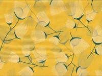 Wachstuch Calice flower yellow Wachstuch Calice flower yellow