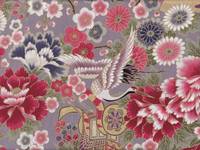 Wachstuch Tsuru sensu flieder Wachstuch Tsuru sensu flieder