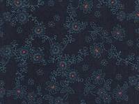 Wachstuch Blumen blau Wachstuch Blumen blau