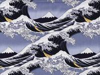 Wachstuch Hokusai The Great Wave schwarz Wachstuch Hokusai The Great Wave schwarz