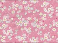 Wachstuch Ume rosa Wachstuch Ume rosa