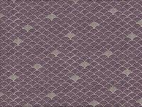 Wachstuch Seigaiha lila grau Wachstuch Seigaiha lila grau