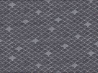 Wachstuch Seigaiha blau hellblau Wachstuch Seigaiha blau hellblau