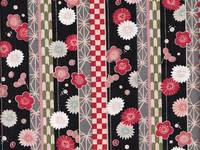 Wachstuch Ume Kasa Yagasuri Wachstuch Ume Kasa Yagasuri