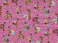 Wachstuch Maiko klein rosa Wachstuch Maiko klein rosa