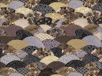 Wachstuch Wellen lila Wachstuch Wellen lila